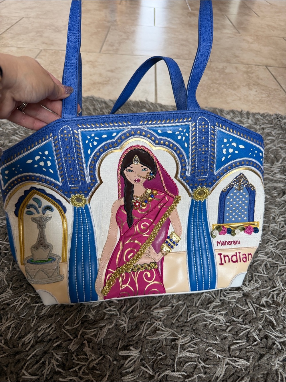 Braccialini Tua wonders Maharani Indian bag